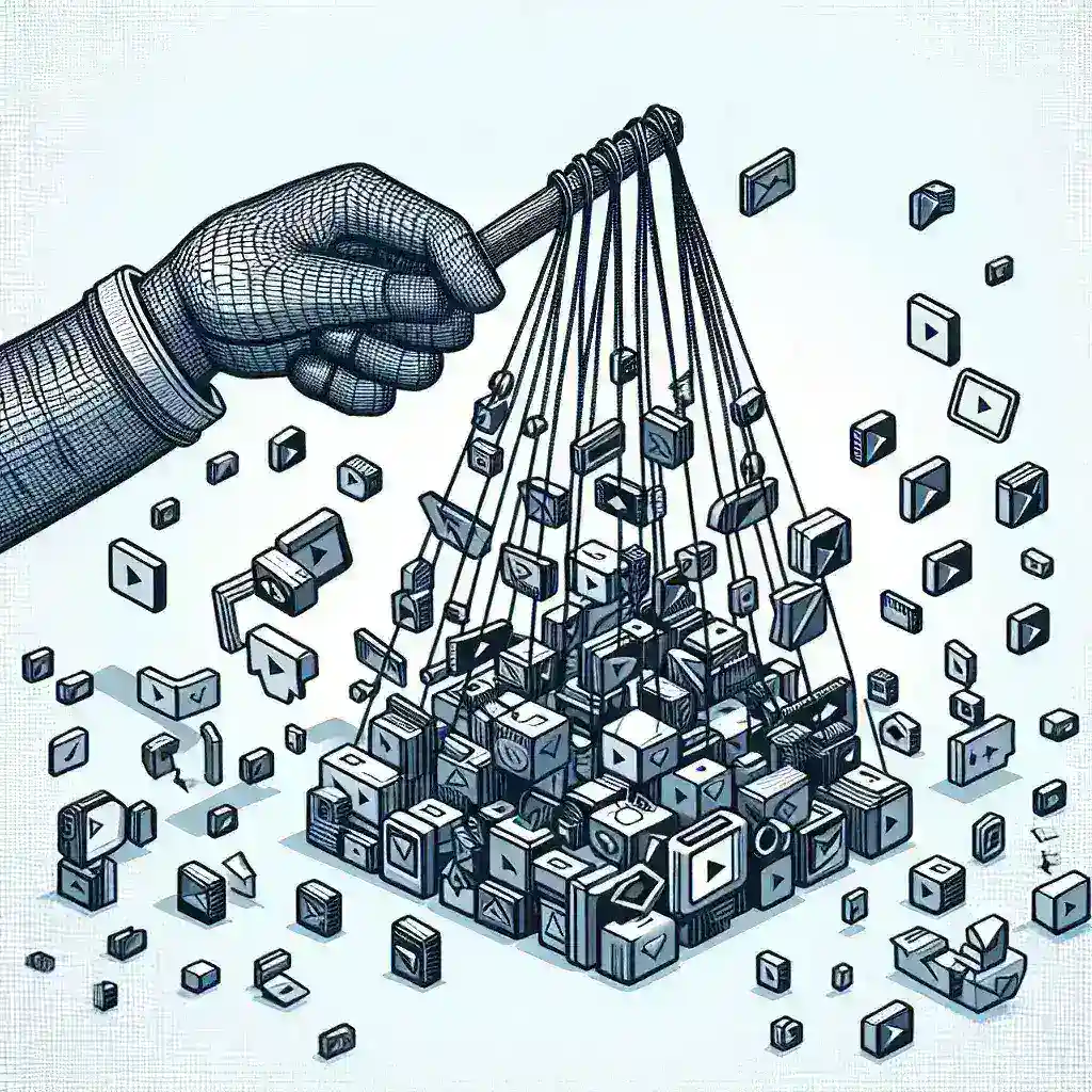 "Person using SSS TikTok Net website on a laptop to download TikTok videos without watermark, showcasing easy-to-use interface and seamless video downloading process."